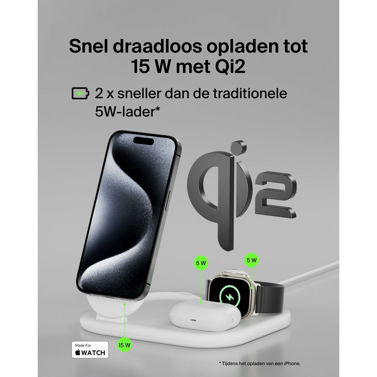 Cordless Charger Belkin WIZ029VFWH-12