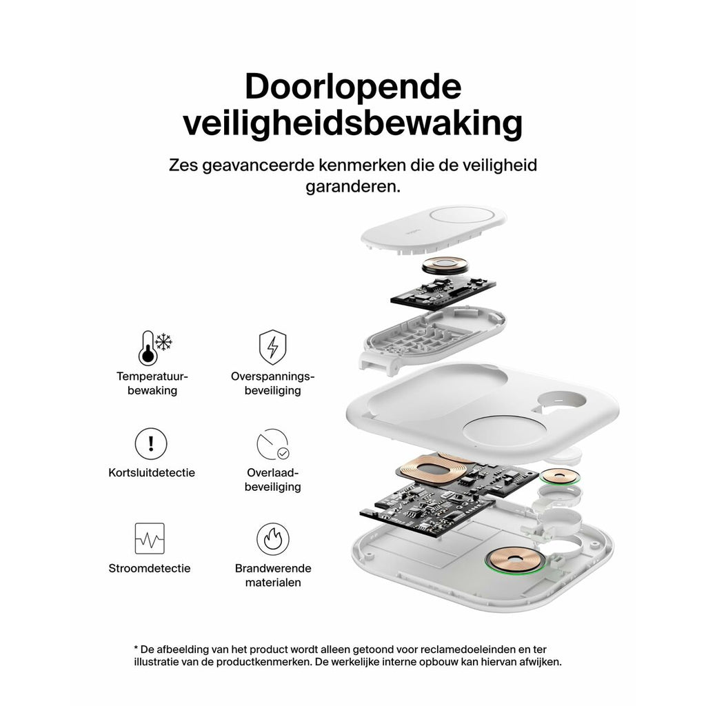 Cordless Charger Belkin WIZ029VFWH-7