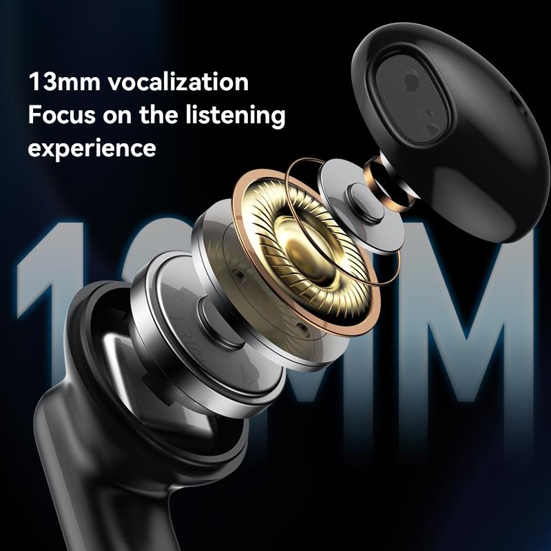 NNEIDS Black Wireless Bluetooth Earphones - Tws25-1