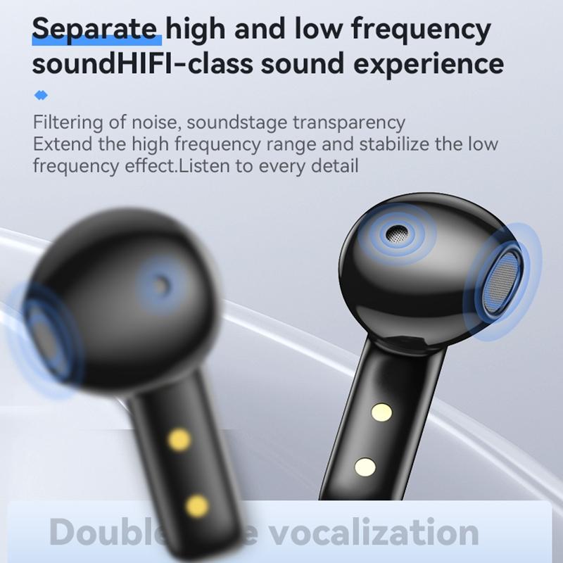 NNEIDS Black Wireless Bluetooth Earphones - Tws25-3