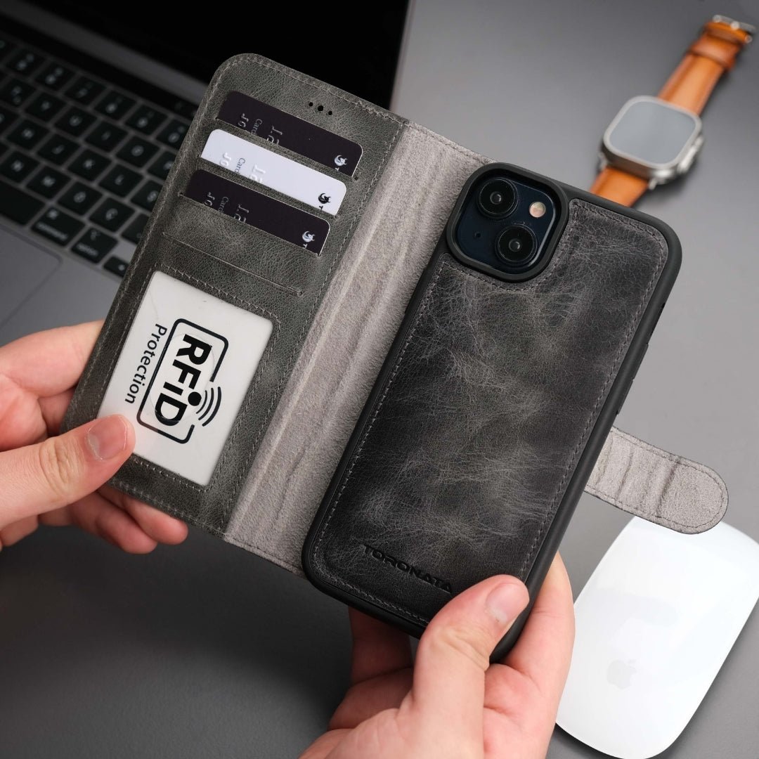 Casper iPhone 16 Plus Wallet Case Leather MagSafe-8